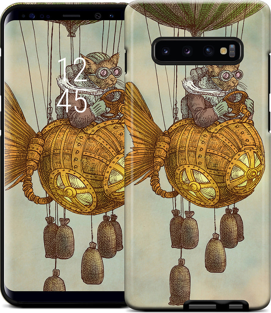 Around The World In A GoldfishFlyer Samsung Case