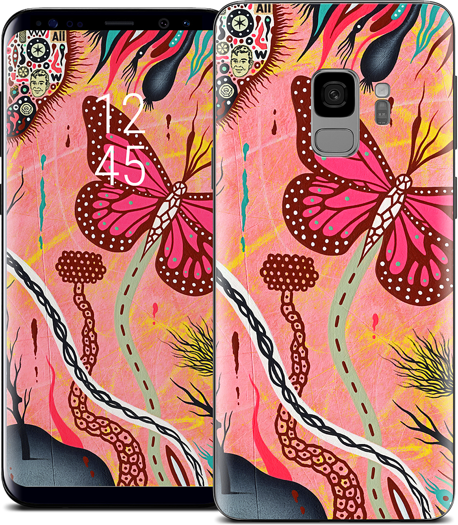 The Pink Opaque Samsung Skin