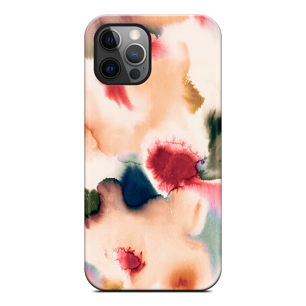Abstract Watercolor (Mineral) iPhone Case