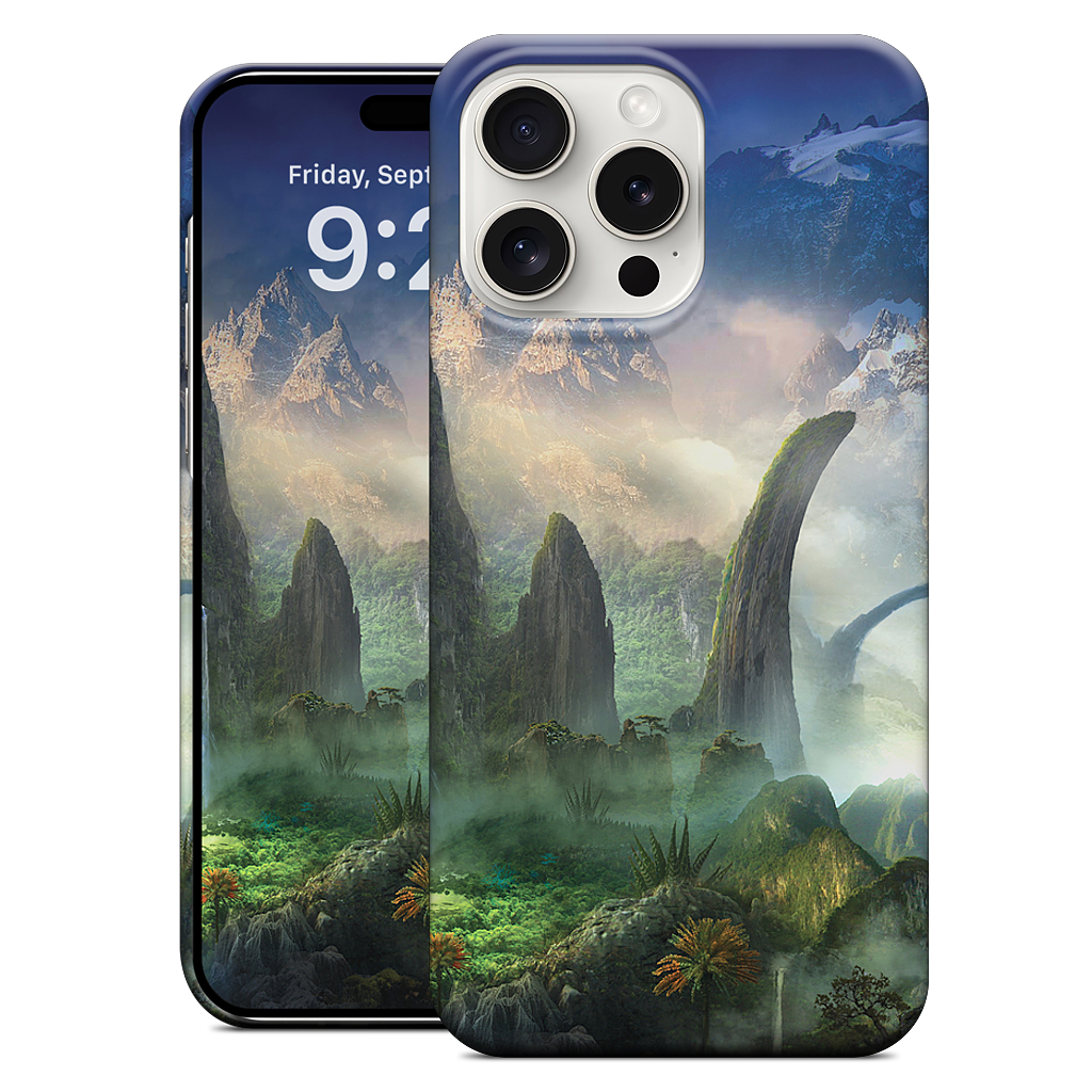 Great North Road iPhone Case