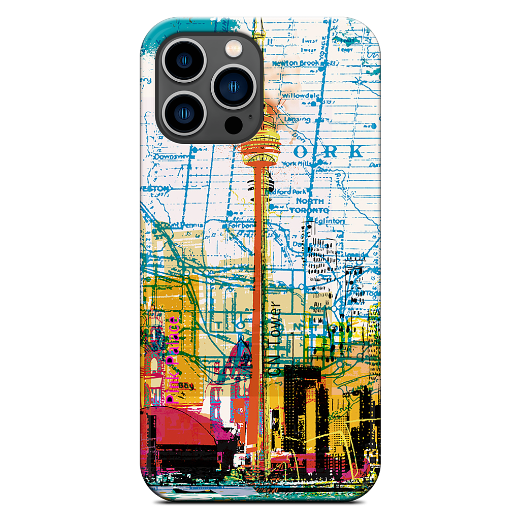 Toronto Skyline iPhone Case