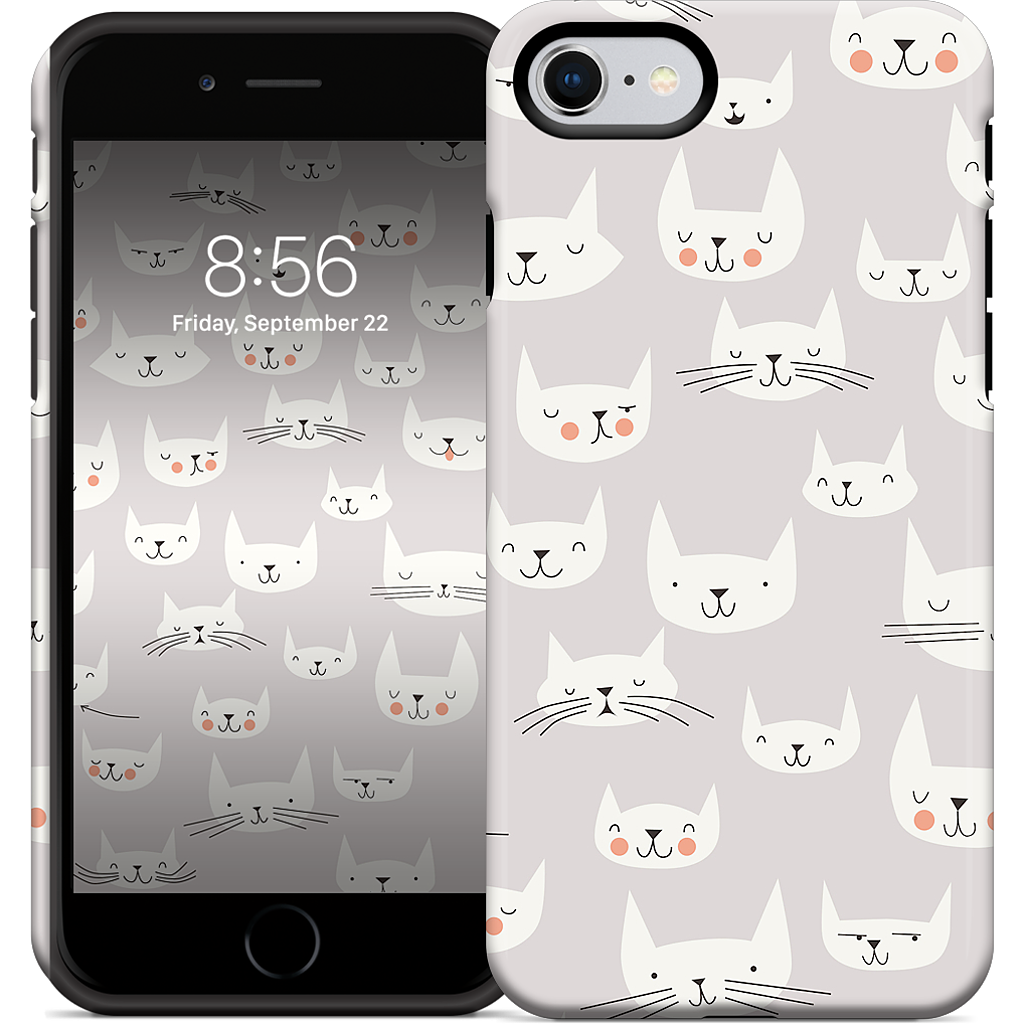 Cat Faces iPhone Case