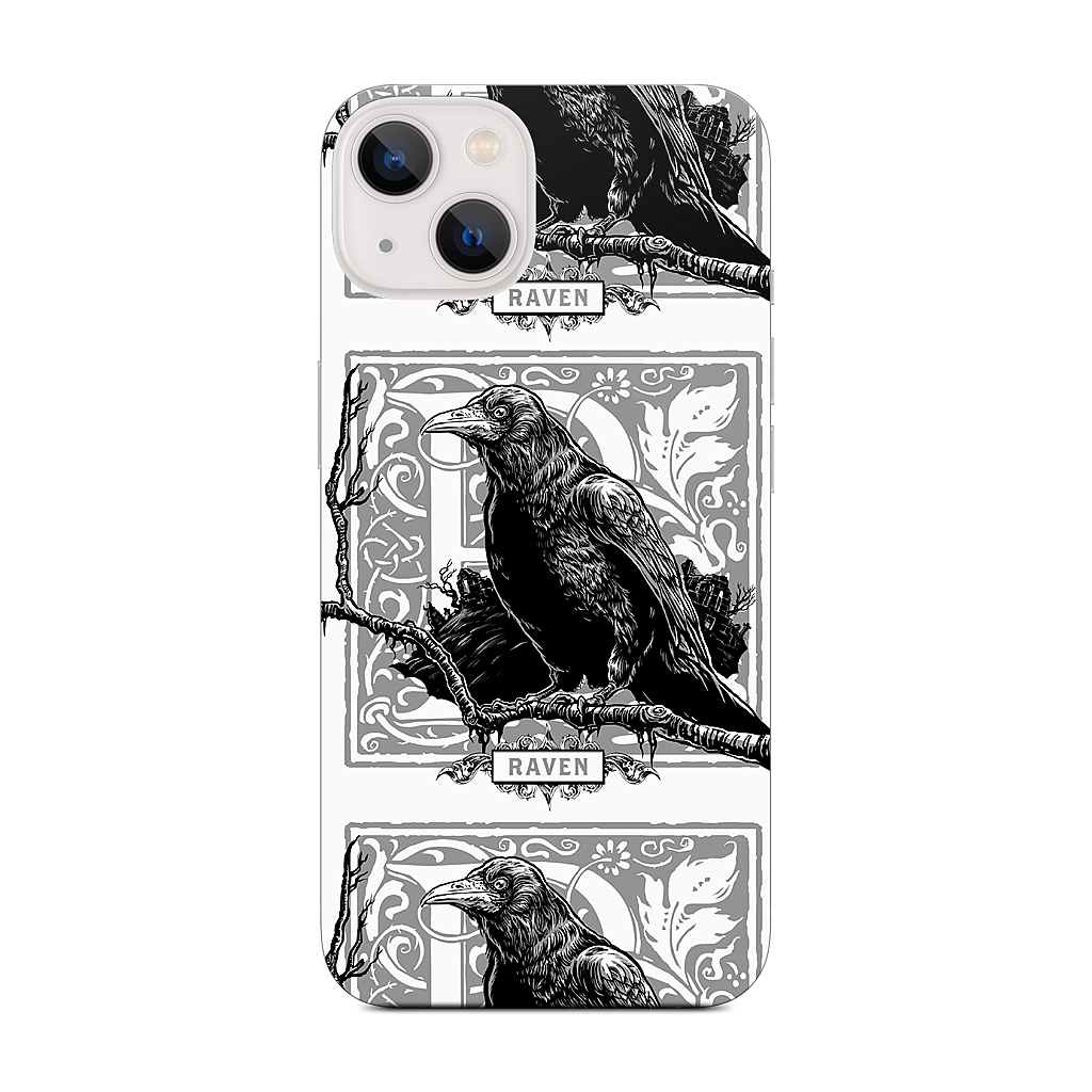 R Is For Raven iPhone Skin
