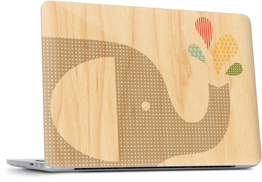 Elephant with Calf MacBook Skin