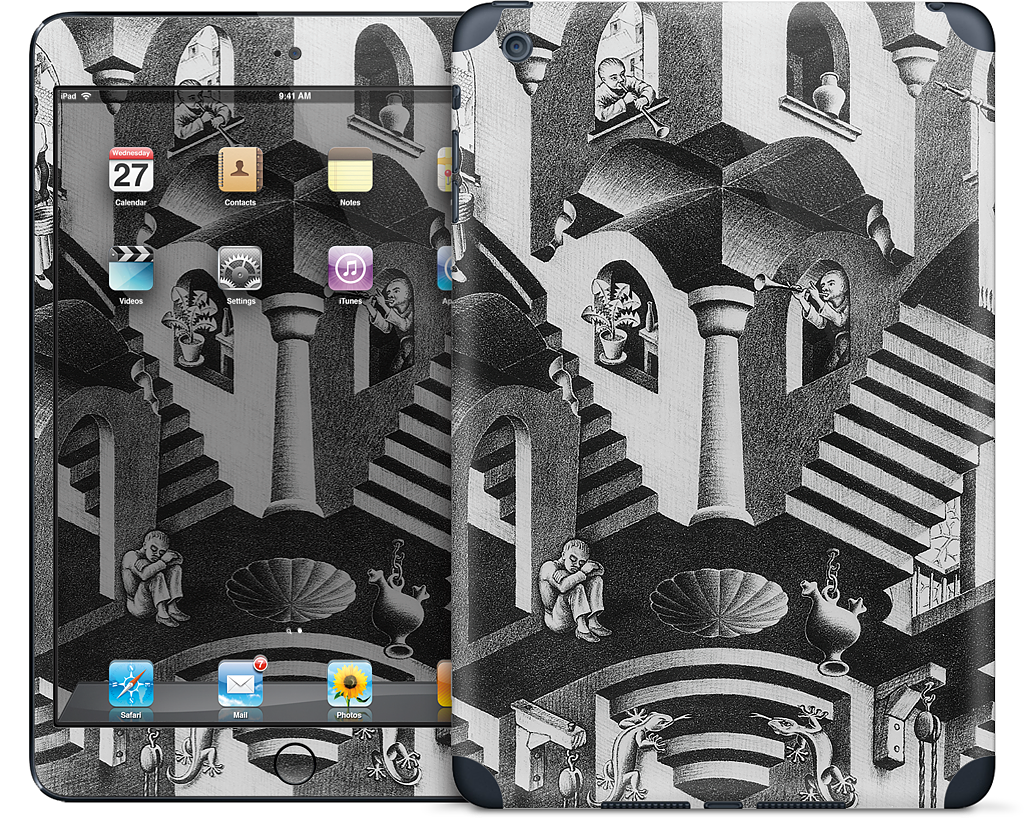 Concave and Convex iPad Skin