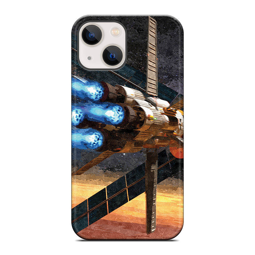Mars Orbit iPhone Case