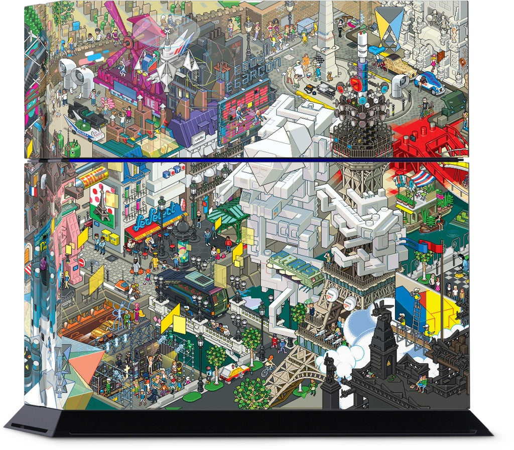 Paris PlayStation Skin
