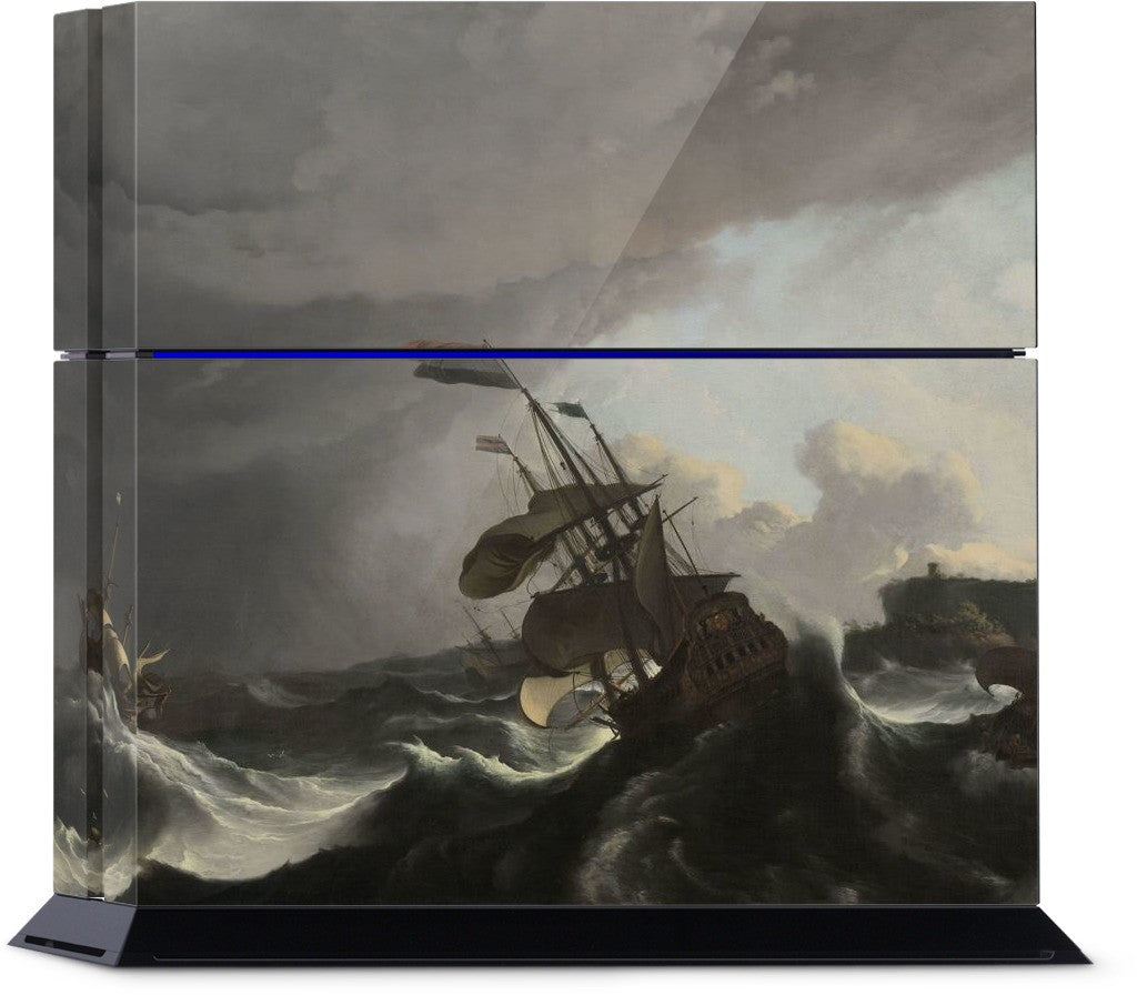 Warships During a Storm PlayStation Skin