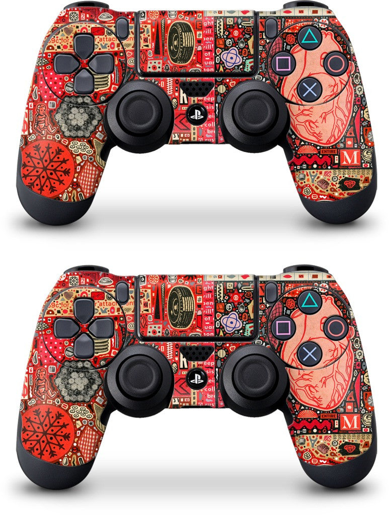 Big Numbers - Heart and Teeth PlayStation Skin
