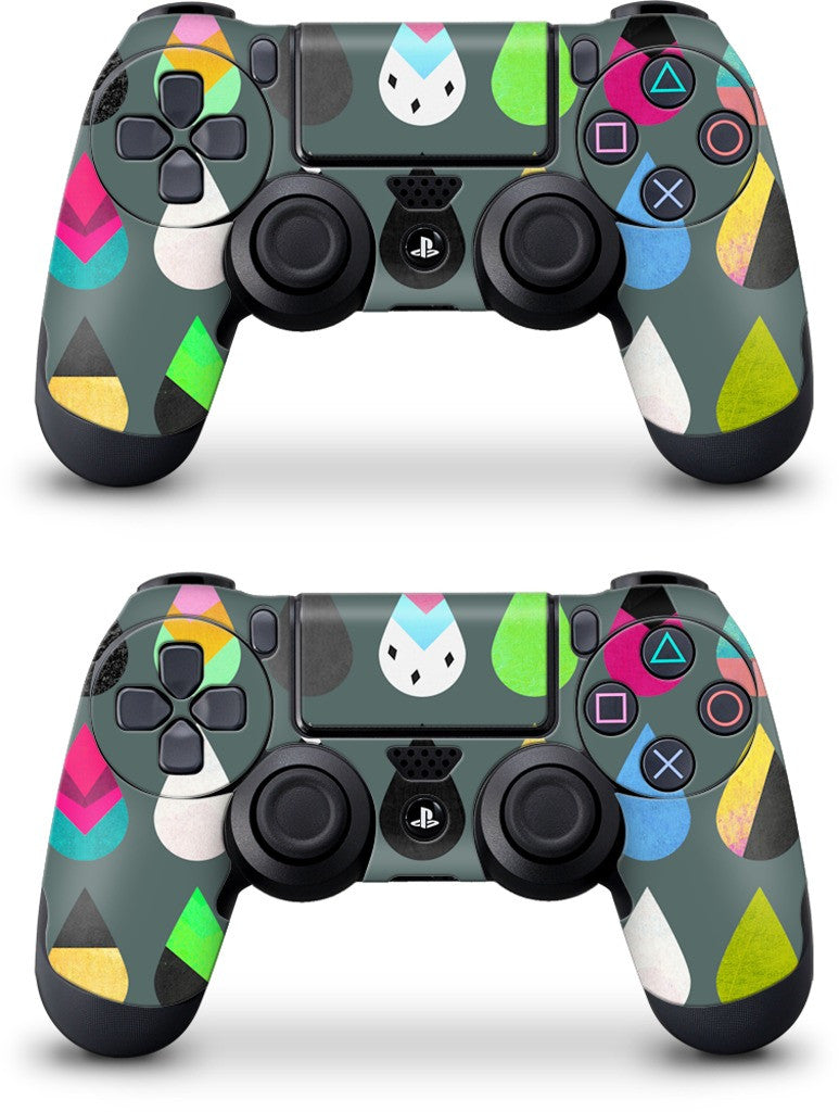 Colorful Rain PlayStation Skin