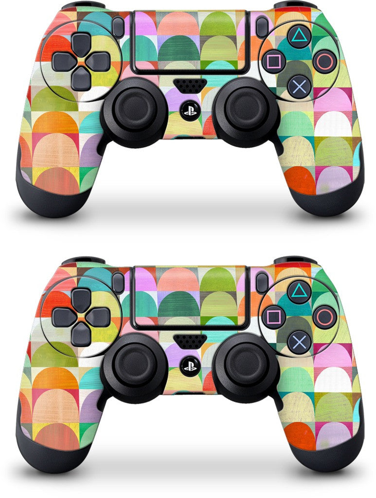 Half Circles PlayStation Skin