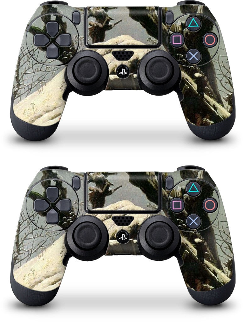 Snowy Cottage PlayStation Skin