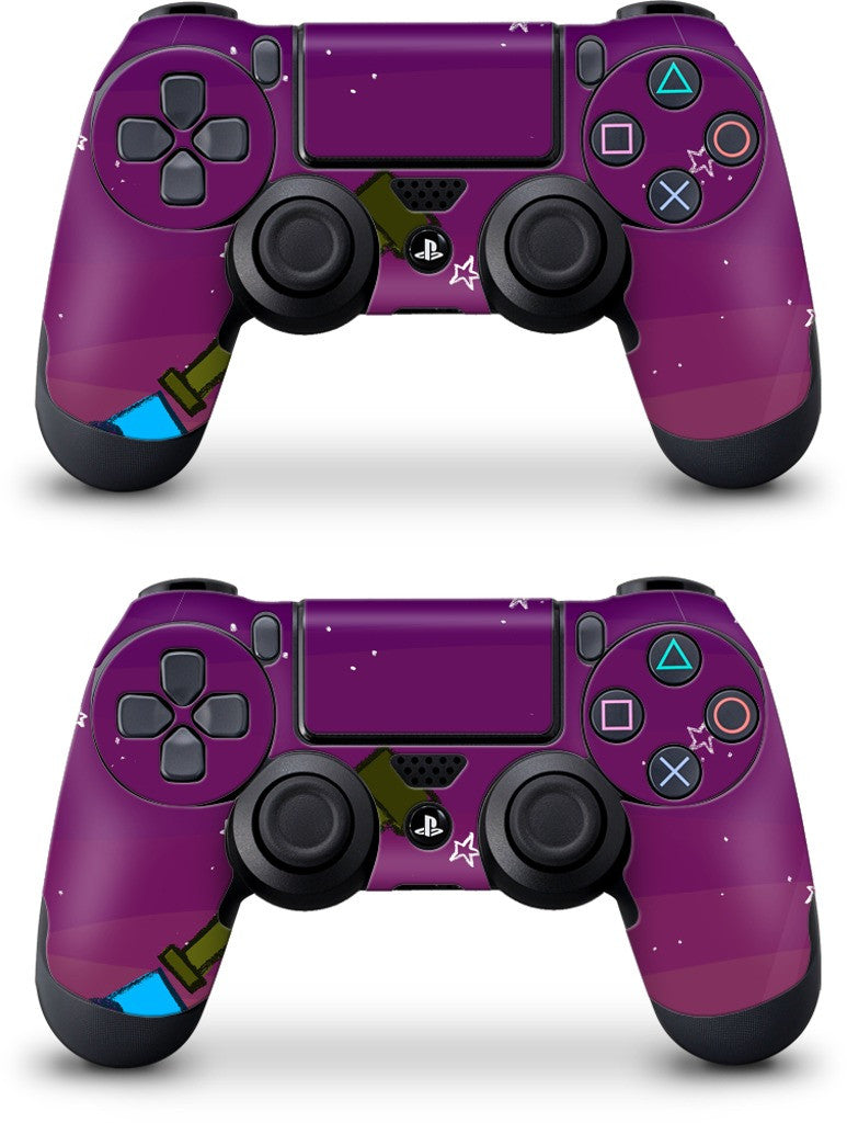 Space Dog Telescope PlayStation Skin