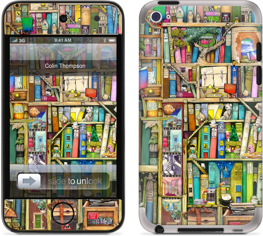 Bookshelf 2c iPod Skin