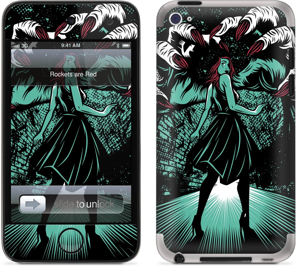Molly vs The Zombie iPod Skin