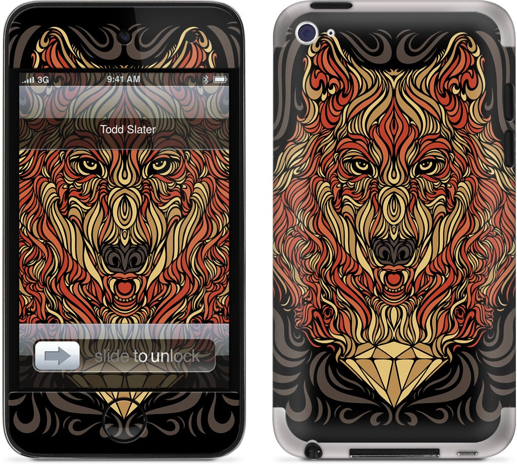 The Lone Wolf iPod Skin