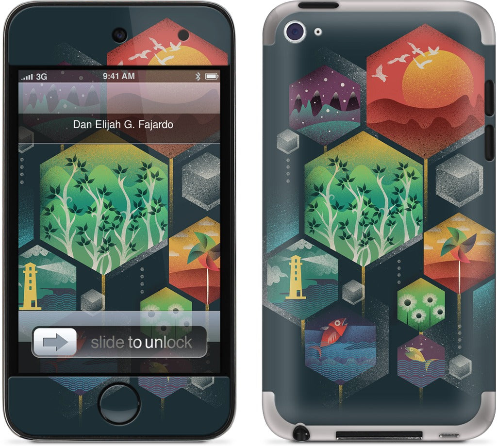 Geometrical Wonders iPod Skin