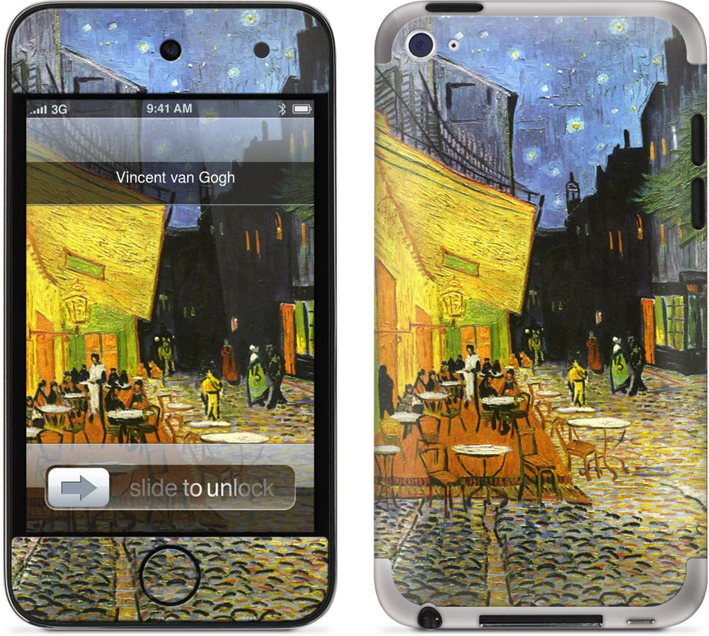 Cafe at Night iPod Skin