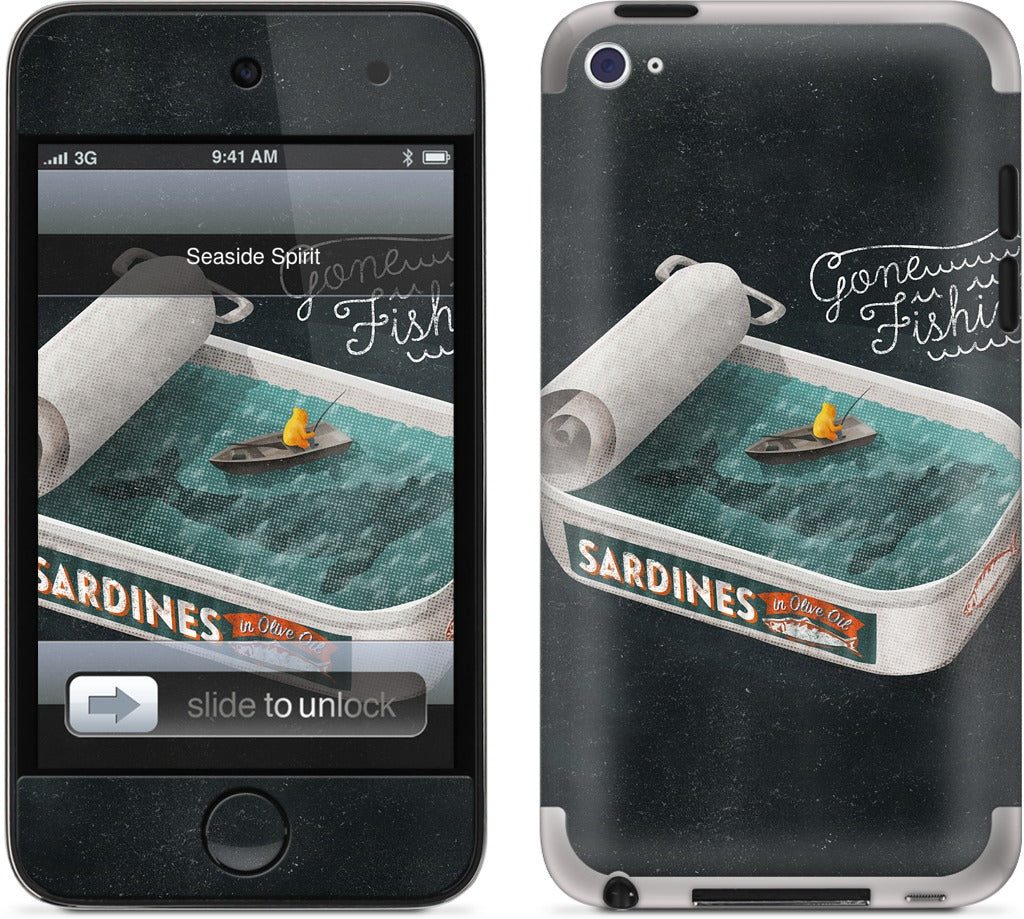 Gone Fishin' iPod Skin