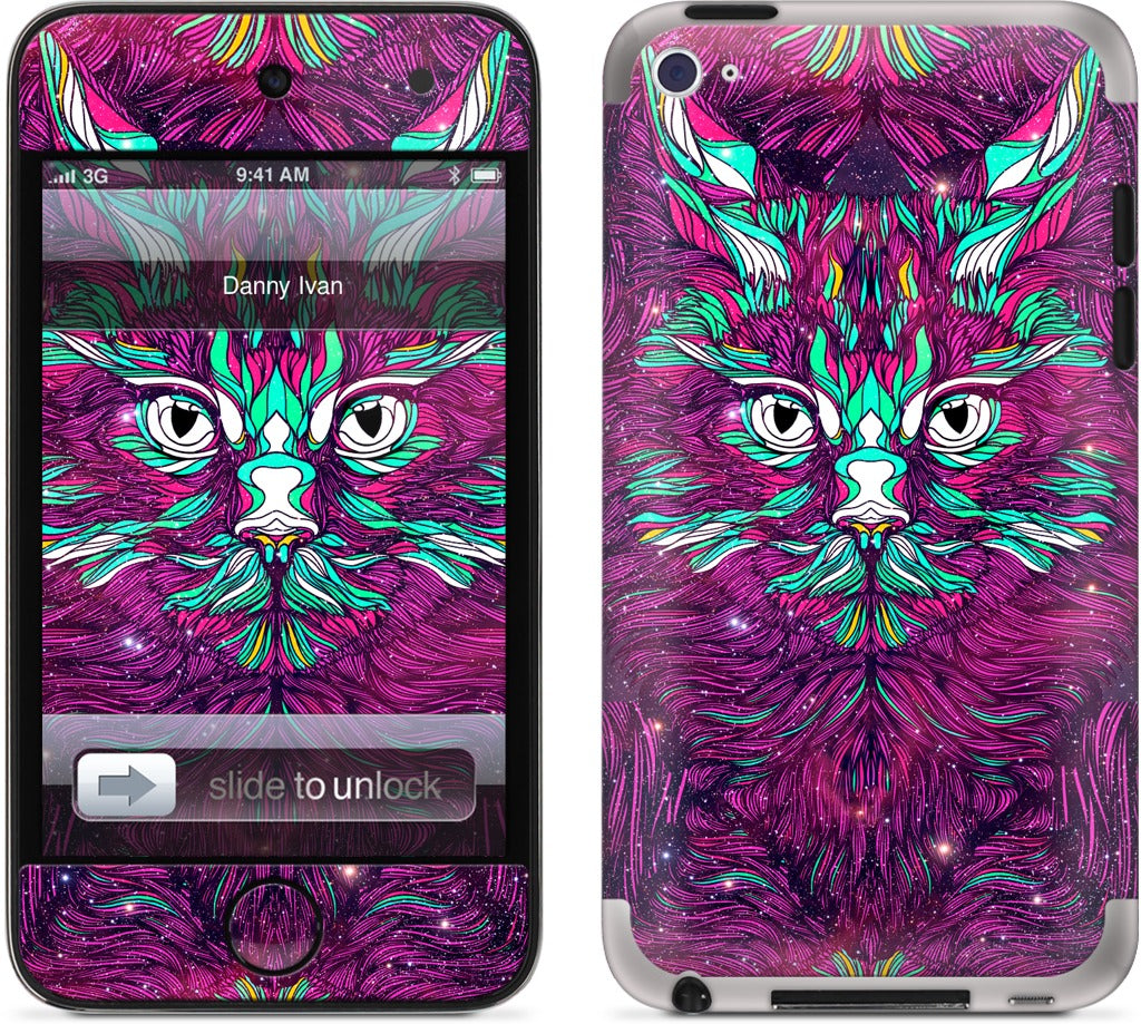 Space Cat iPod Skin