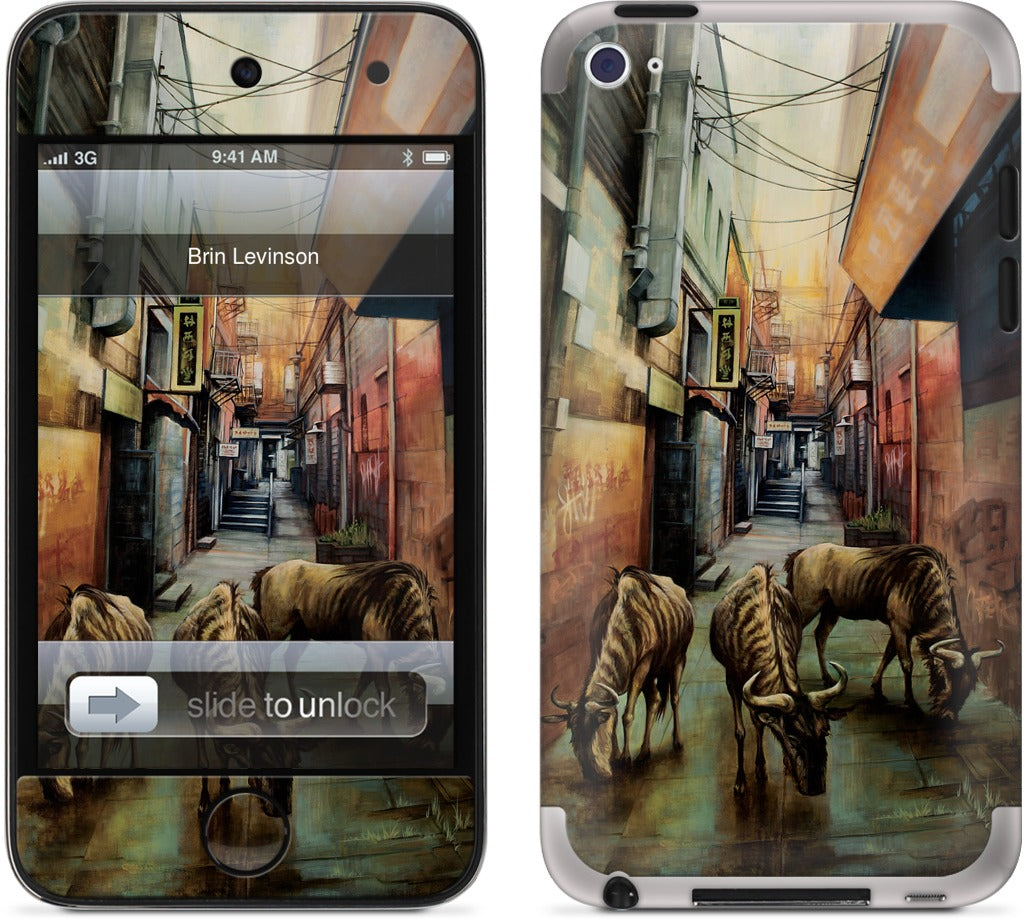 Street of Three Beasts -Levinson iPod Skin