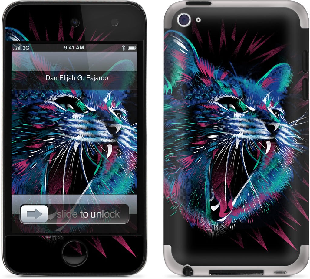 WILD CAT iPod Skin
