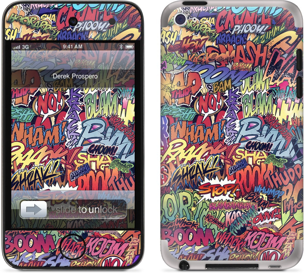 Action Packed iPod Skin