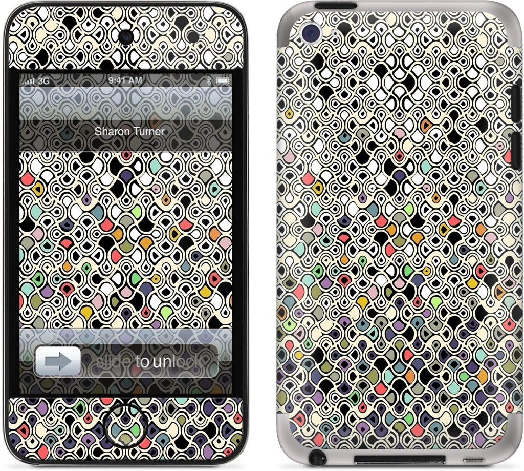 cellular ombre iPod Skin