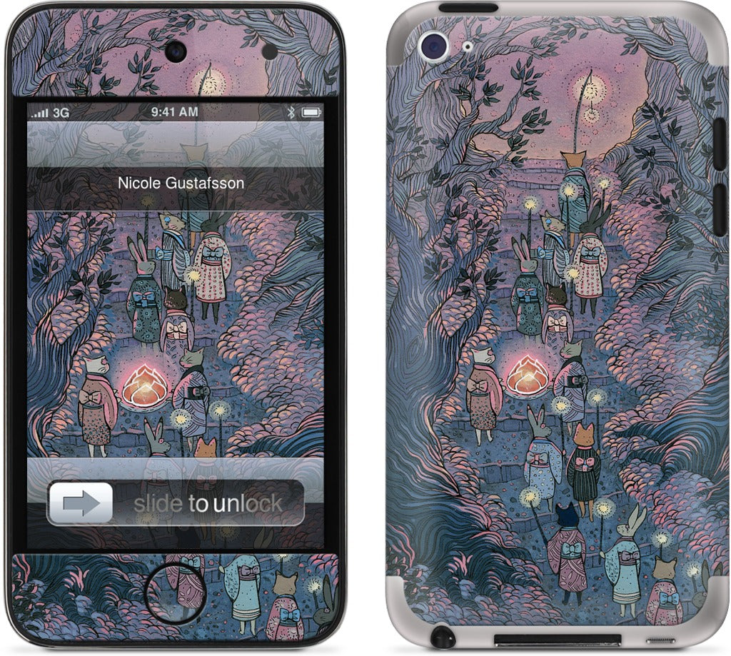 Woodland Procession iPod Skin