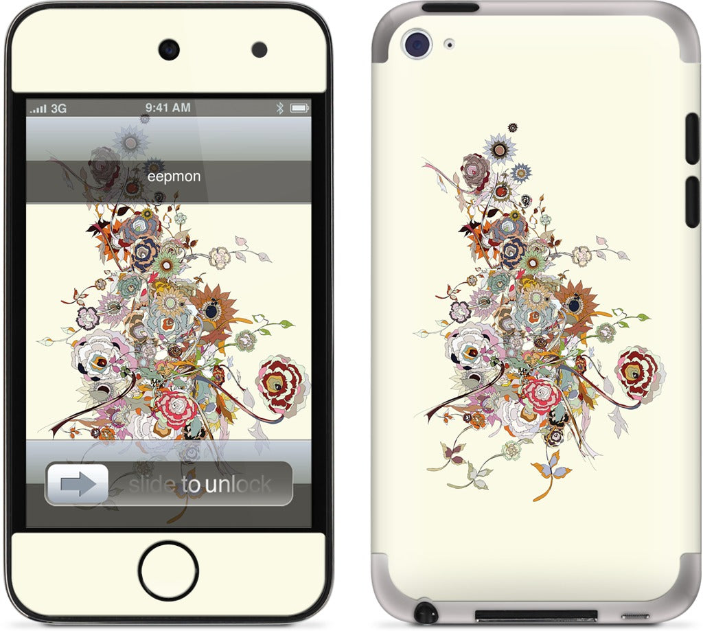 Chaos Bloom Spring Irritation iPod Skin