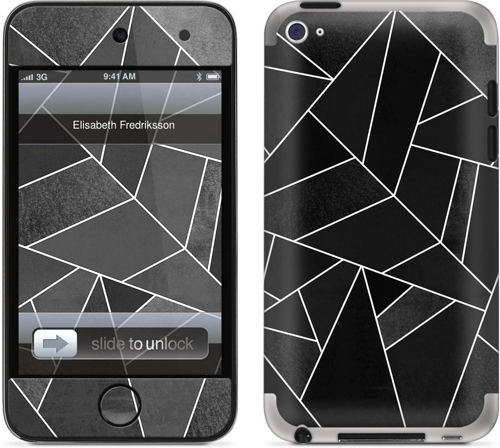 Black Stone iPod Skin