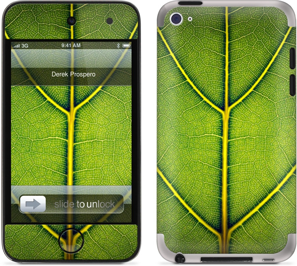 Loose Leaf iPod Skin