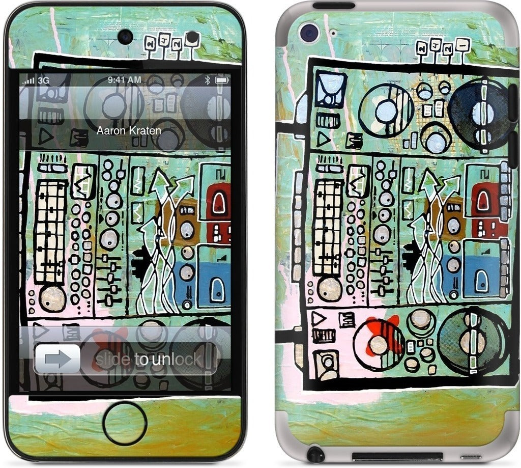 Ghetto Blaster iPod Skin