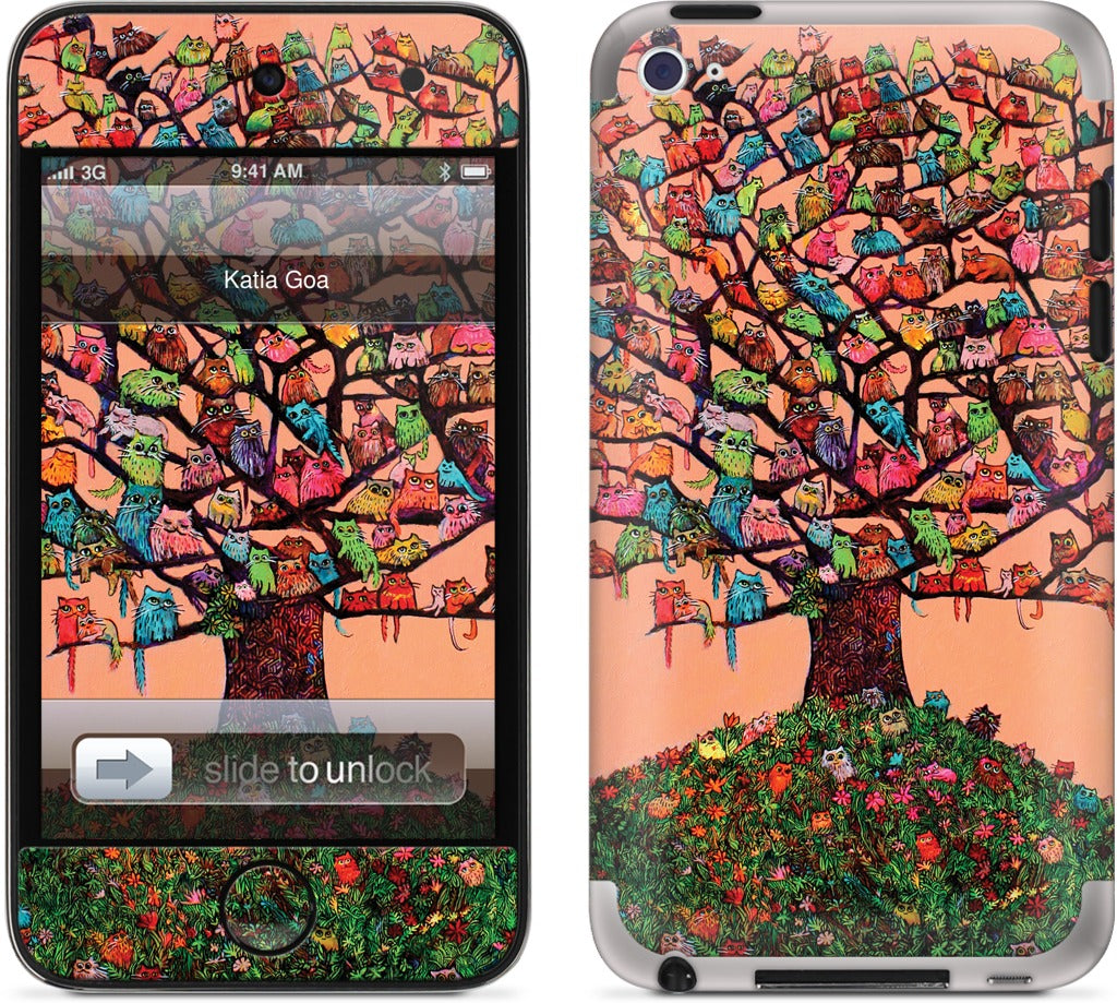 "Meau Tree" iPod Skin