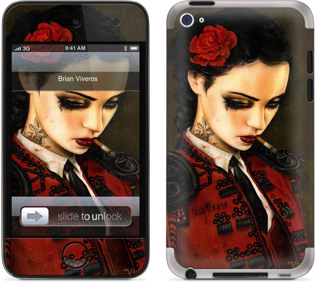 Bull Fight Her iPod Skin