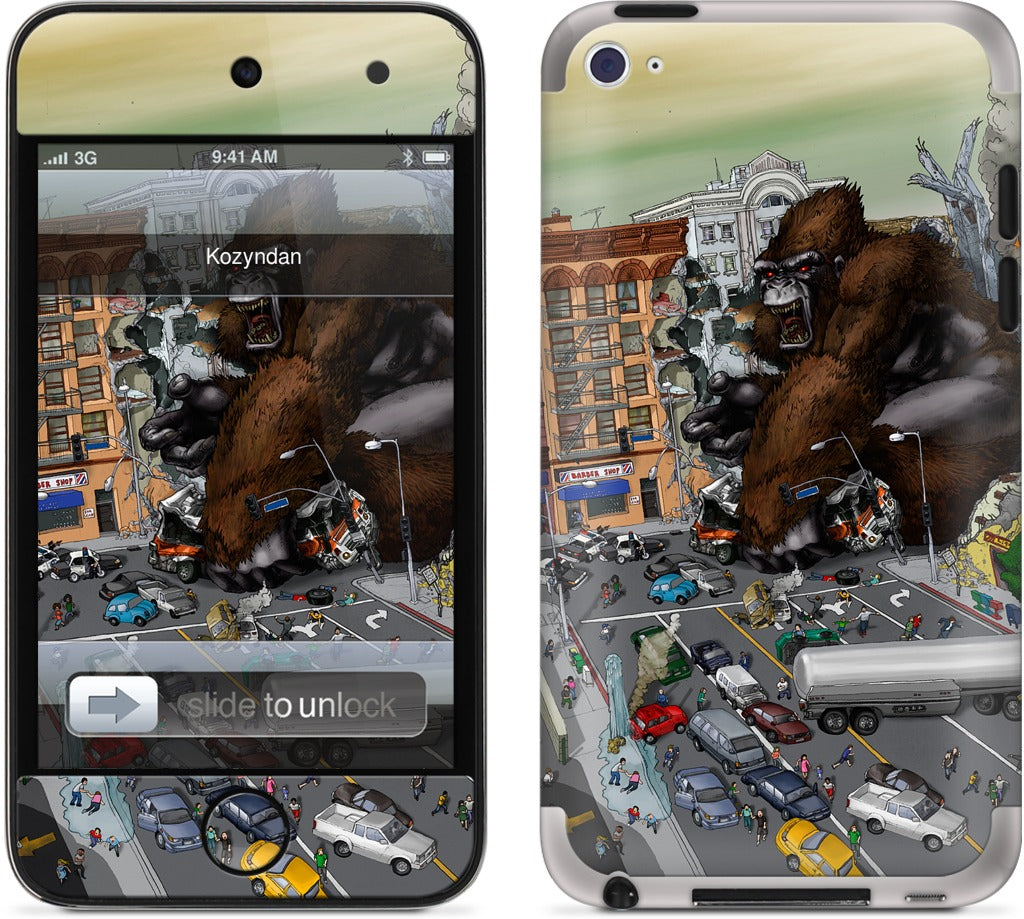 War Of The Monsters iPod Skin