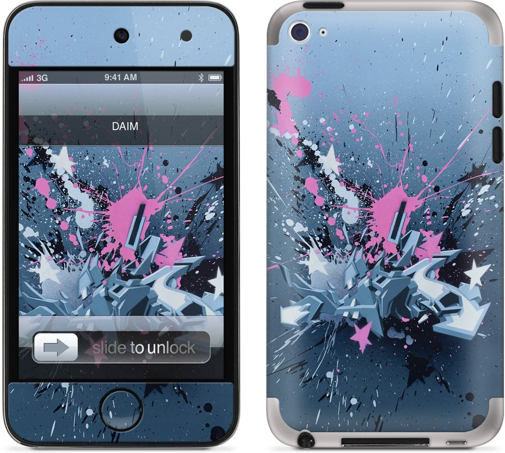 Fancy Explosion iPod Skin