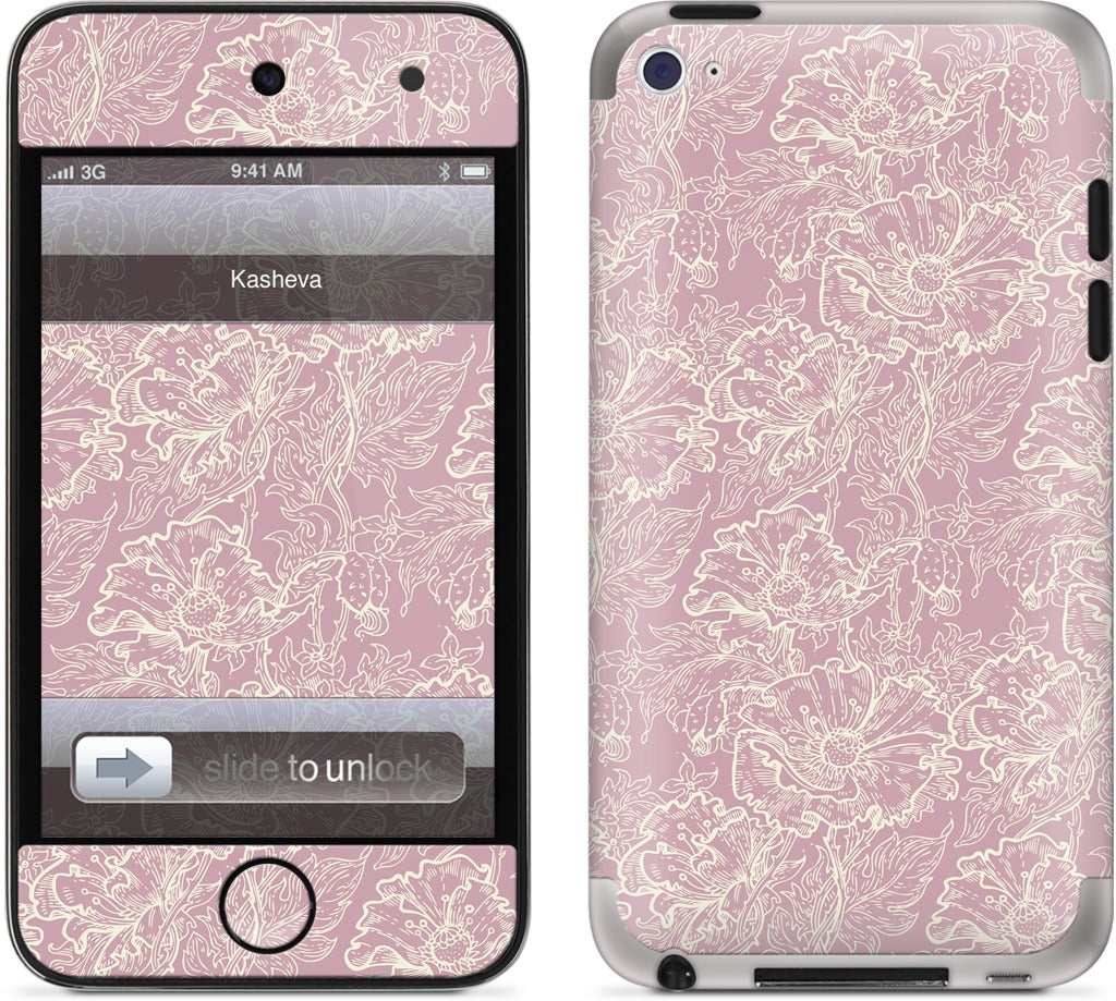 Poppy iPod Skin