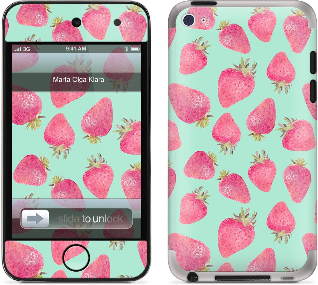 Strawberry iPod Skin
