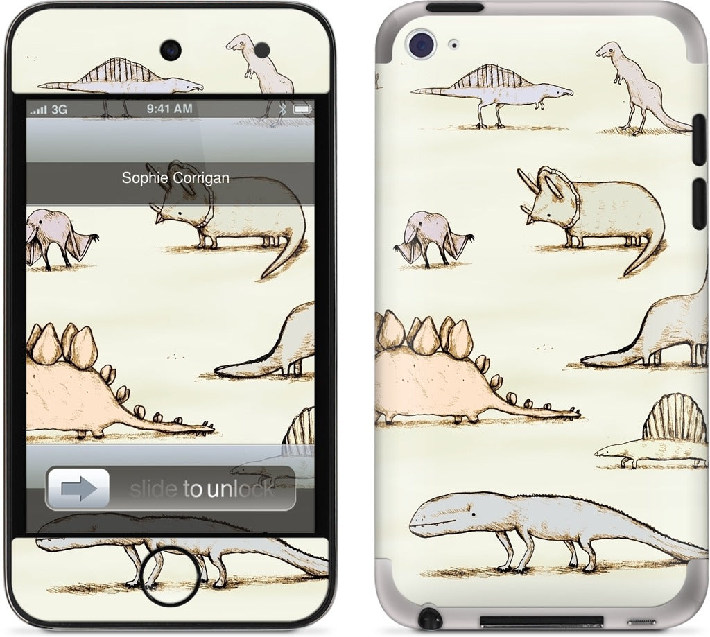 Dinosaurs iPod Skin