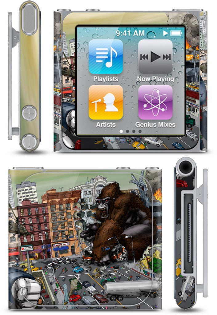 War Of The Monsters iPod Skin