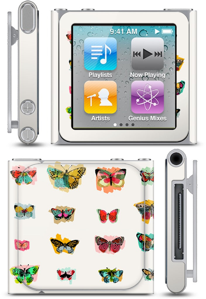 Papillons iPod Skin