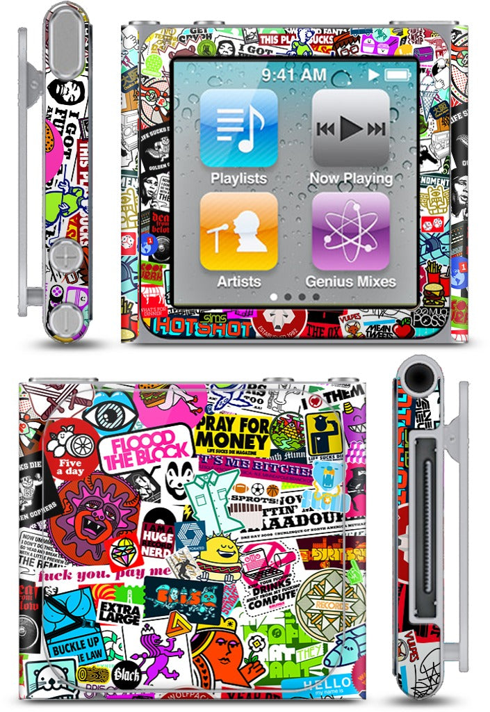 Too Much Everything iPod Skin