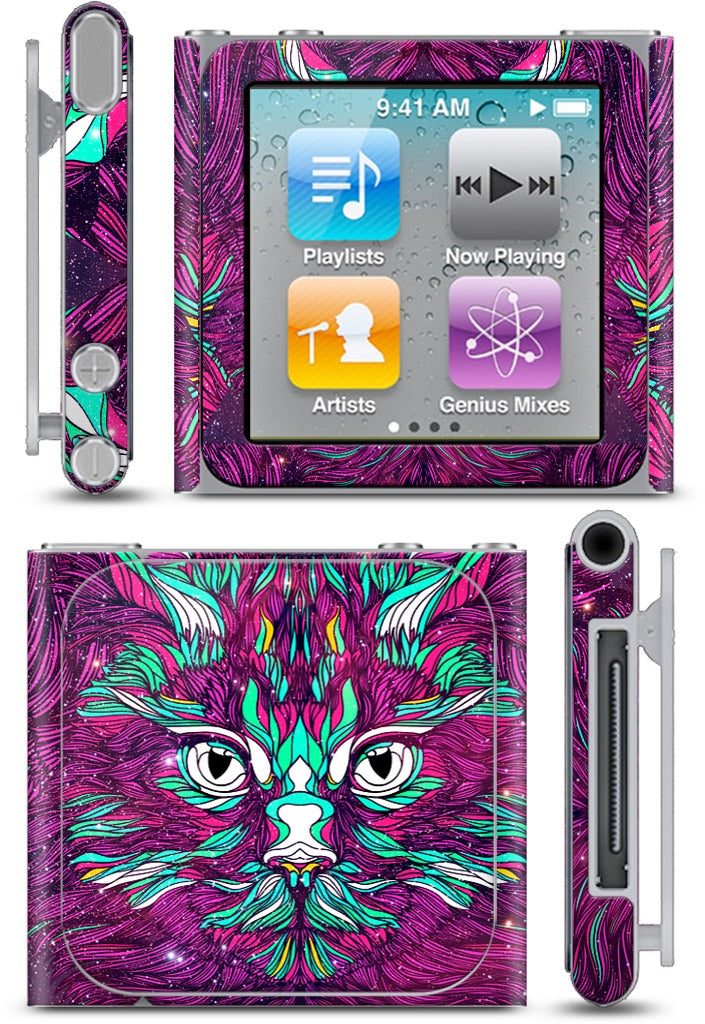 Space Cat iPod Skin