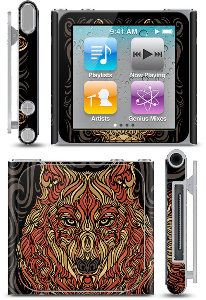 The Lone Wolf iPod Skin