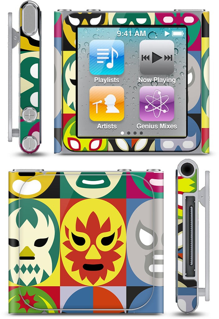 Lucha Libre iPod Skin