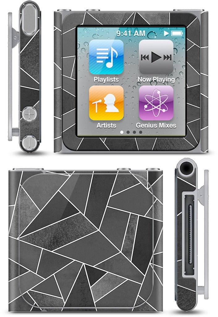 Black Stone iPod Skin