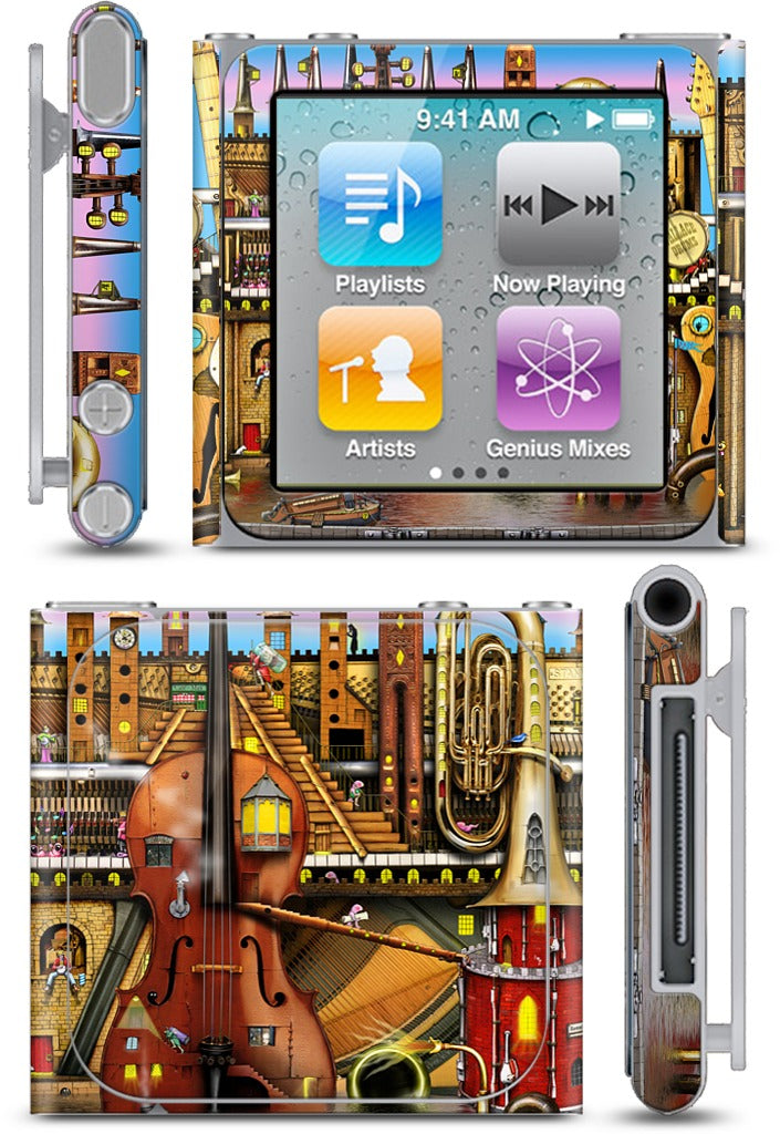 Music Castle iPod Skin