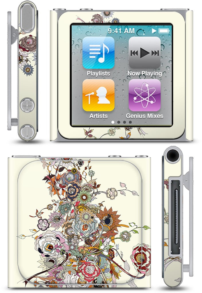 Chaos Bloom Spring Irritation iPod Skin