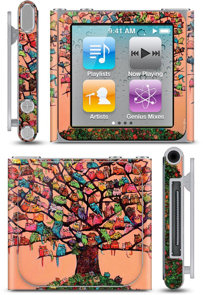 "Meau Tree" iPod Skin